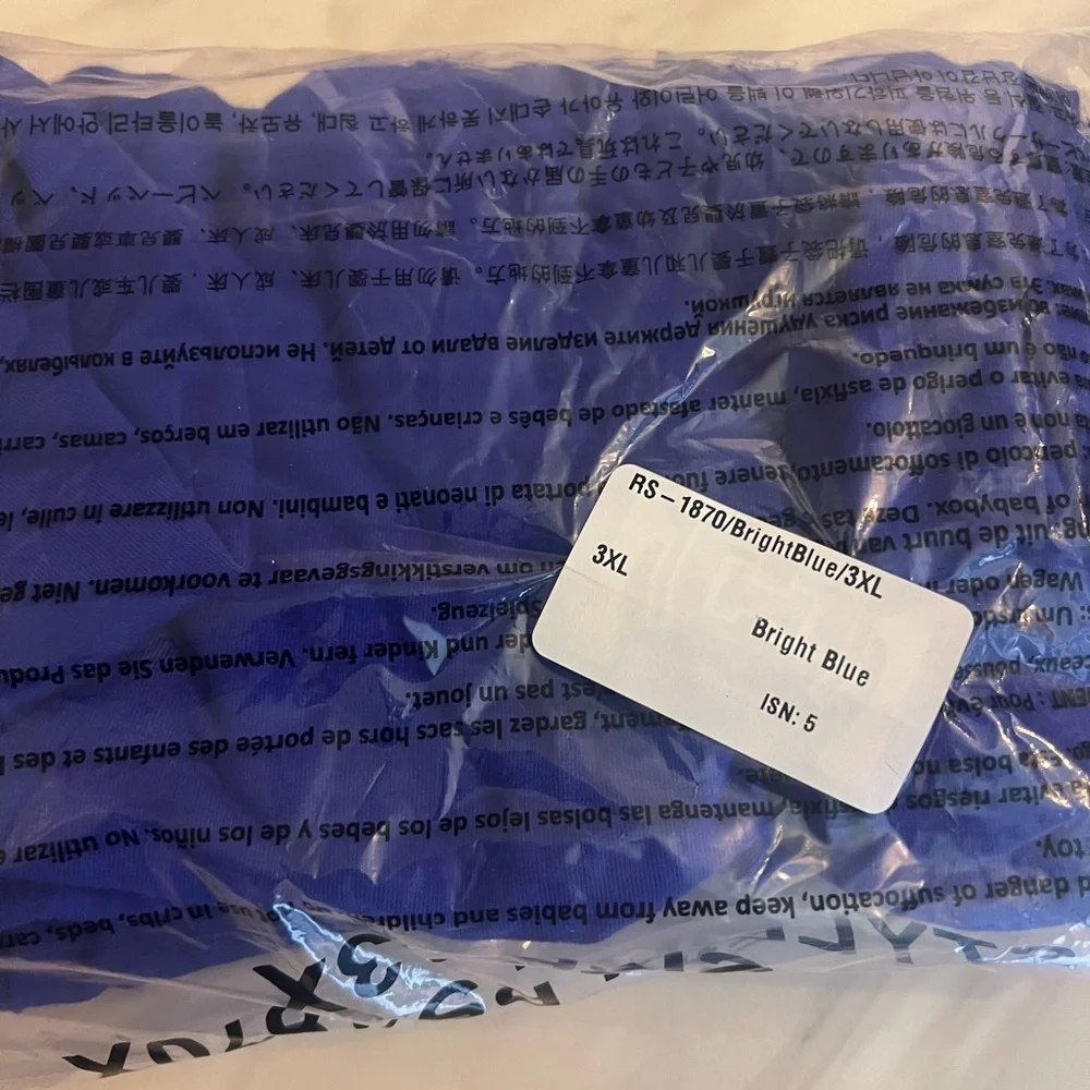 Zenana Women's Plus Size 3XL Blue Skirt Drawstring Pockets Tulip Hem NWT - Picture 9 of 9